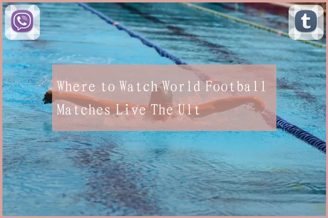 Where to Watch World Football Matches Live The Ult